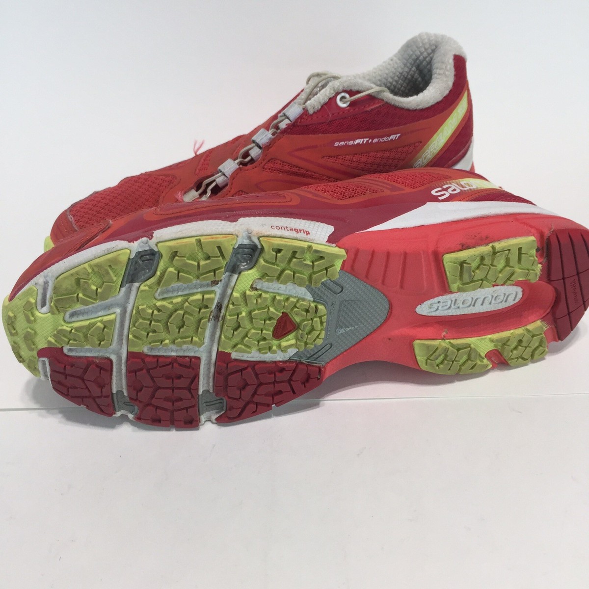 WOMENS SALOMON X SCREAM 3D TRAIL RUNNING SHOES SIZE 7.5 US  display picture 2