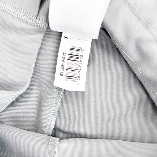 Gymshark Smoky Gray Polyester Stretch Training Speed Athletic Leggings Womens XS - Photo 4/6