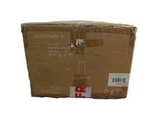 JONATHAN Y Ali Integrated LED Chrome Dimmable Adjustable Metal Linear Pendant