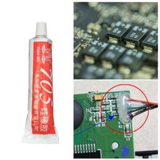 🔥New 705 High Temperature Clear Silicone Rubber Sealant Adhesive Glue Best