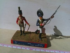 Stadden, Napoleonic British Infantry  Artillery, well painted, lead 54mm, TD