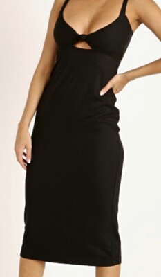 L*Spice Kaia Dress Black Size L