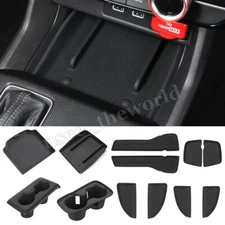 For Honda Civic Type R FL5 2022-2025 Water Cup Cover Door Groove Storage Pad