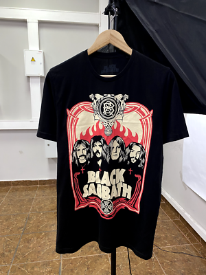 Vintage Black Sabbath Concert t-shirt rare retro size M color