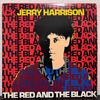 JERRY HARRISON - The Red And The Black (Sire) - 12'' Vinyl Record LP - VG+