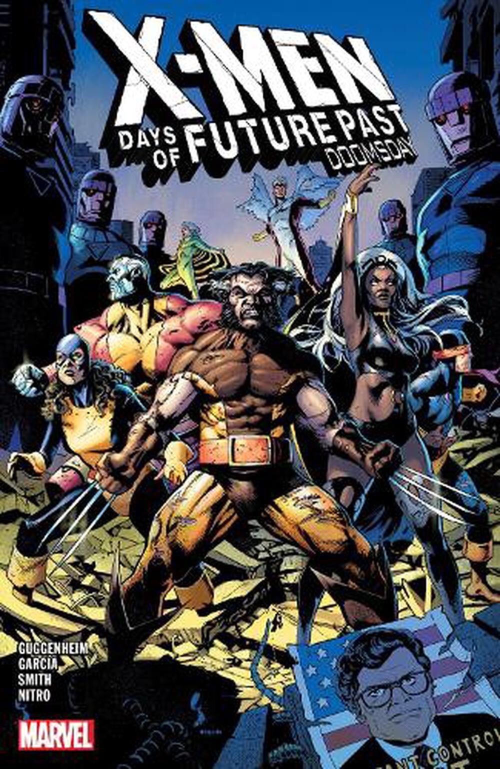 X-Men: Days of Future Past - Doomsday by Marc Guggenheim Paperback Book