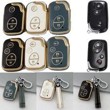 3/4 Button Car Key Fob Case Cover TPU For Lexus LS ES RX LX GS ES350 IS250 RX350