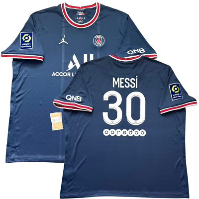 2021/22 PSG Home Jersey #30 Messi 3XL Nike Paris Saint Germain