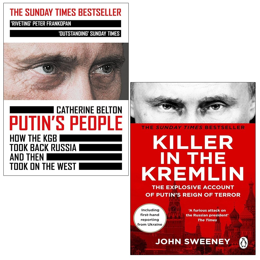 Putin's People Catherine Belton, Killer in the Kremlin John Sweeney 2 Books Set