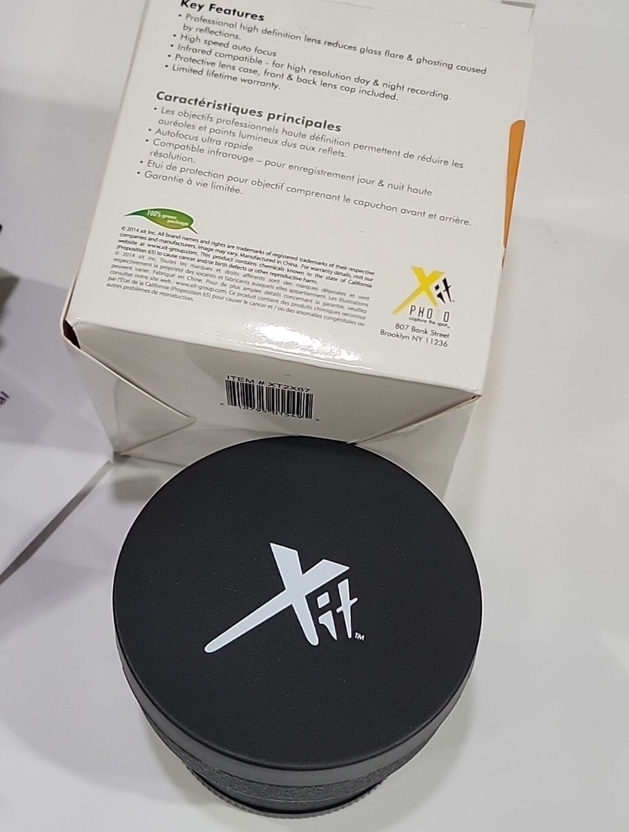 67 mm 2,2x teleconverter-telelens, professionele universele extendercamera's Accessoires voor alle spiegelreflexcamera's en digitale camera's Geschikt voor alle camera's met een 67 mm-vatting