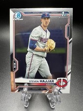 2021 Bowman Draft Chrome 1st Steven Hajjar Minnesota Twins #BDC-161