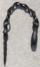 Antique Medieval Iron Battle Mace Kievan Rus Viking Circa 9th-12th Century AD