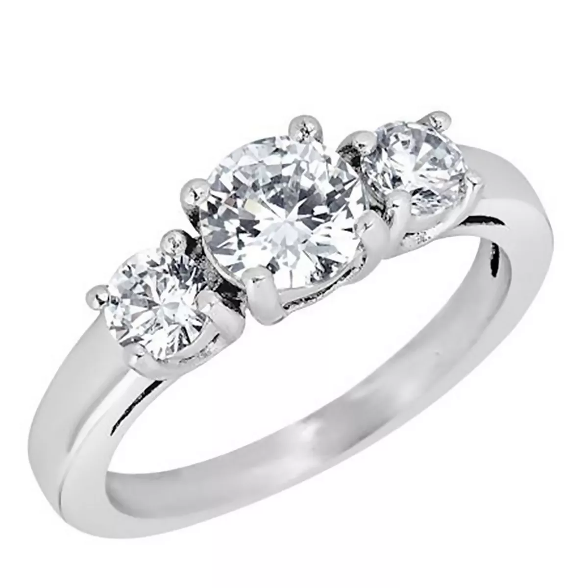 April birthstone deals engagement ring
