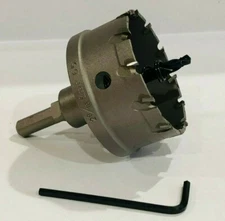 MK Morse 2-9/16"-Inch 65mm Carbide Tipped Hole Cutter / Hole Saw Metal Cutting