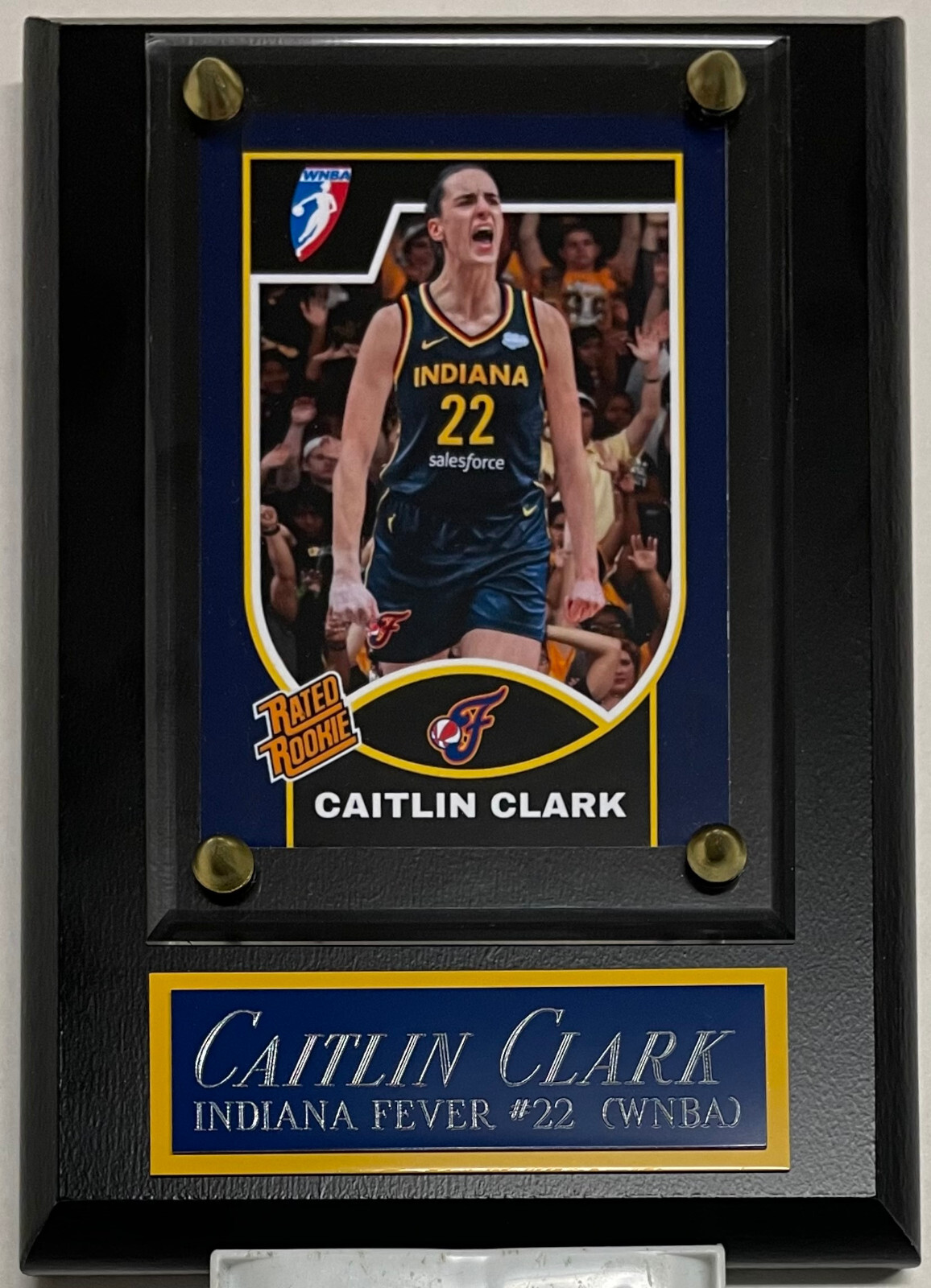 CAITLIN CLARK INDIANA FEVER WNBA PHOTO WALL PLAQUE (CARD SIZE) IOWA HAWKEYES