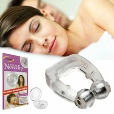 50 Silicone Magnetic Anti-Snore Nose Clips - High-Quality Sleeping Aid