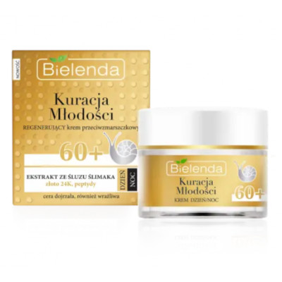 (1L/173,60 ) BIELENDA Antifaltencreme 60 + Schneckenschleimextrakt 50 ml