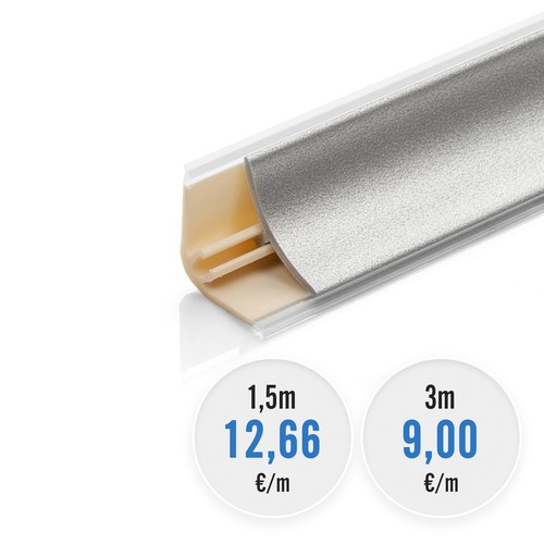 Abschlussleiste 15mm und 23mm 1,5m & 2,5m & 3m Winkelleiste Wandabschlussleiste - Bild 7 von 38