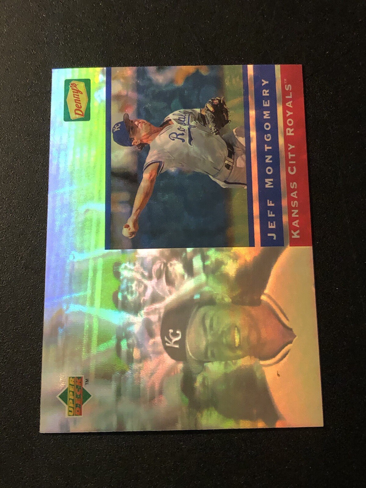 1995 Upper Deck Denny's Holograms Jeff Montgomery #18