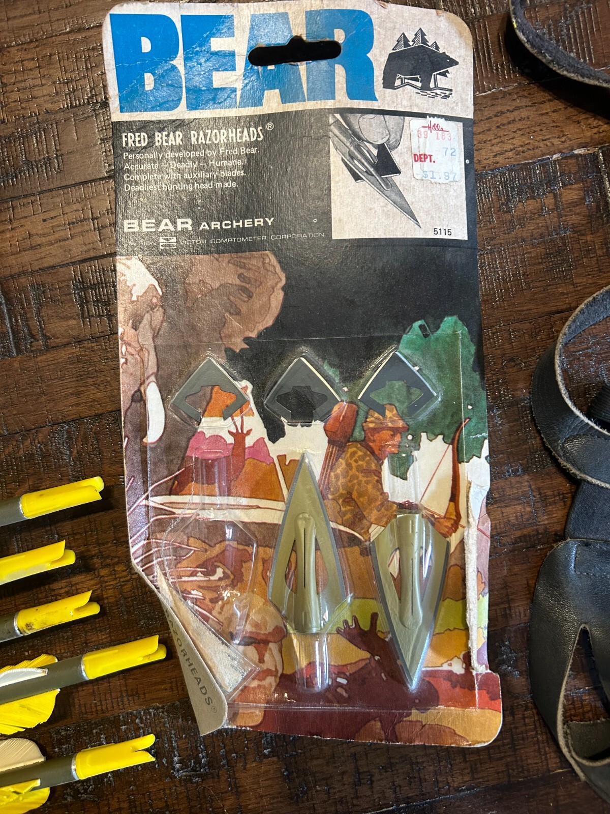 VINTAGE BEAR ARCHERY ARROW LOT eBay