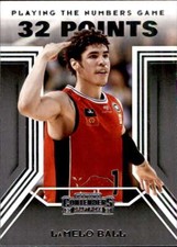 2020-21 Contenders Draft Picks Playing the Numbers Game #4 LaMelo Ball