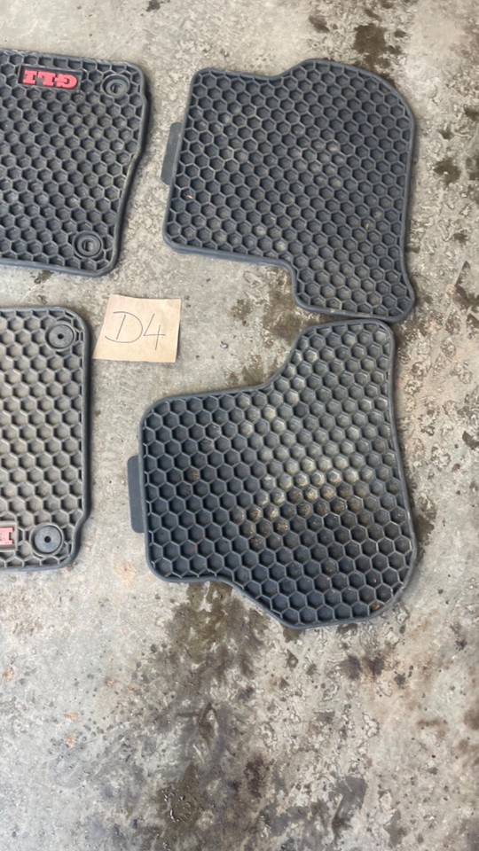 OEM Front & Rear All Season Monster Floor Mats For VW Golf GTI MK6 R32