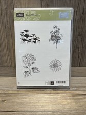Stamping Up Rubber Cling Stamp Sets Complete Best Of Flowers