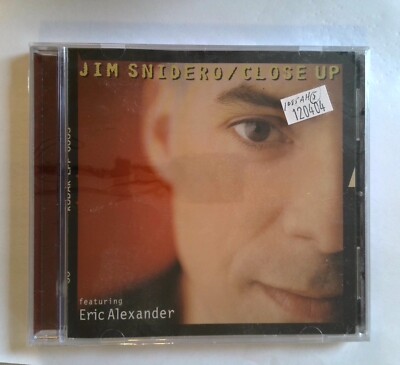 Jim Snidero, Close Up [New Sealed CD]