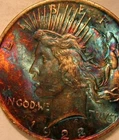 1923 PEACE DOLLAR UNCIRCULATED ( GREAT GIFT ) ID NO E-2