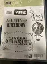 Stampin' Up "YOU'RE AMAZING" stamp set 126722
