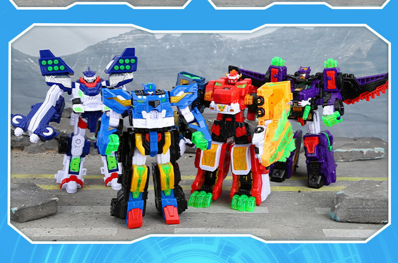 Miniforce V-Rangers Mini Volt Legend King V Combiner Robot Miniforce V-Rangers Mini Volt Legend King V Combiner Robot