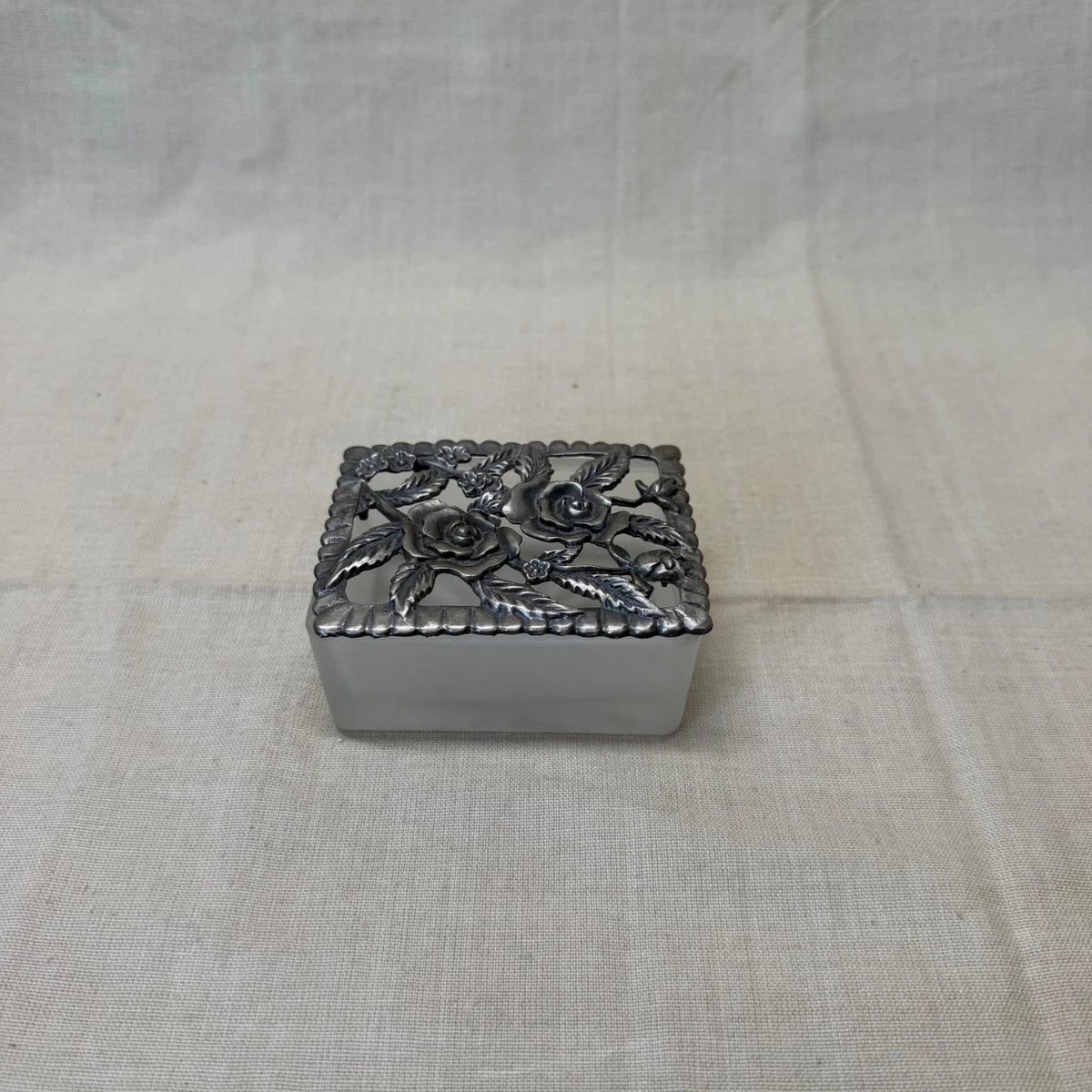 Pewter Décor Boxes, Jars & Tins for sale | eBay