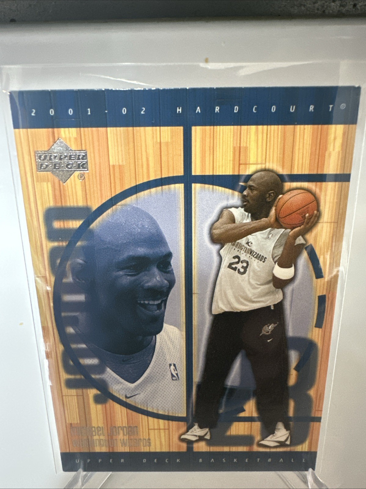 2001 Upper Deck Hardcourt Michael Jordan #121