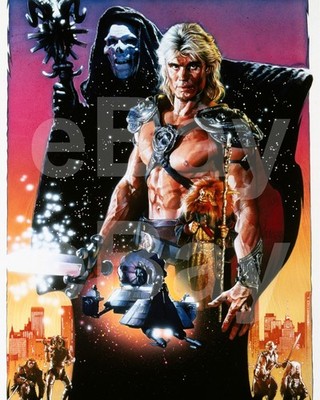 Masters of the Universe (1987) Dolph Lundgren Poster Art Foto 10x8