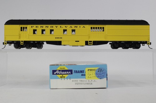 Tren de trabajo Athearn Blue Box escala HO Pennsylvania PRR #498130 RPO | Condition: Used