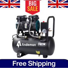 Air Compressor Pump 24L 1500W 230V 50HZ Low Noise Oil-free Portable Compressor