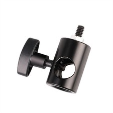 Alloy 1/4" Screw Adapter For SLR Cameras Light Holder Led Support Flash Tripod w