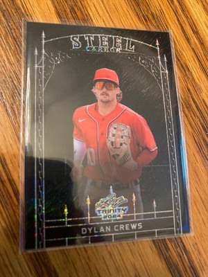 2024 Leaf Trinity Steel Carbon Black 1/3 Dylan Crews Nationals S33