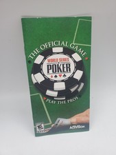 World Series of Poker Sony PSP Playstation Portable Manual Only