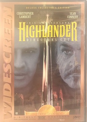 Highlander (DVD, 1997, 10th Anniversary Directors Cut)