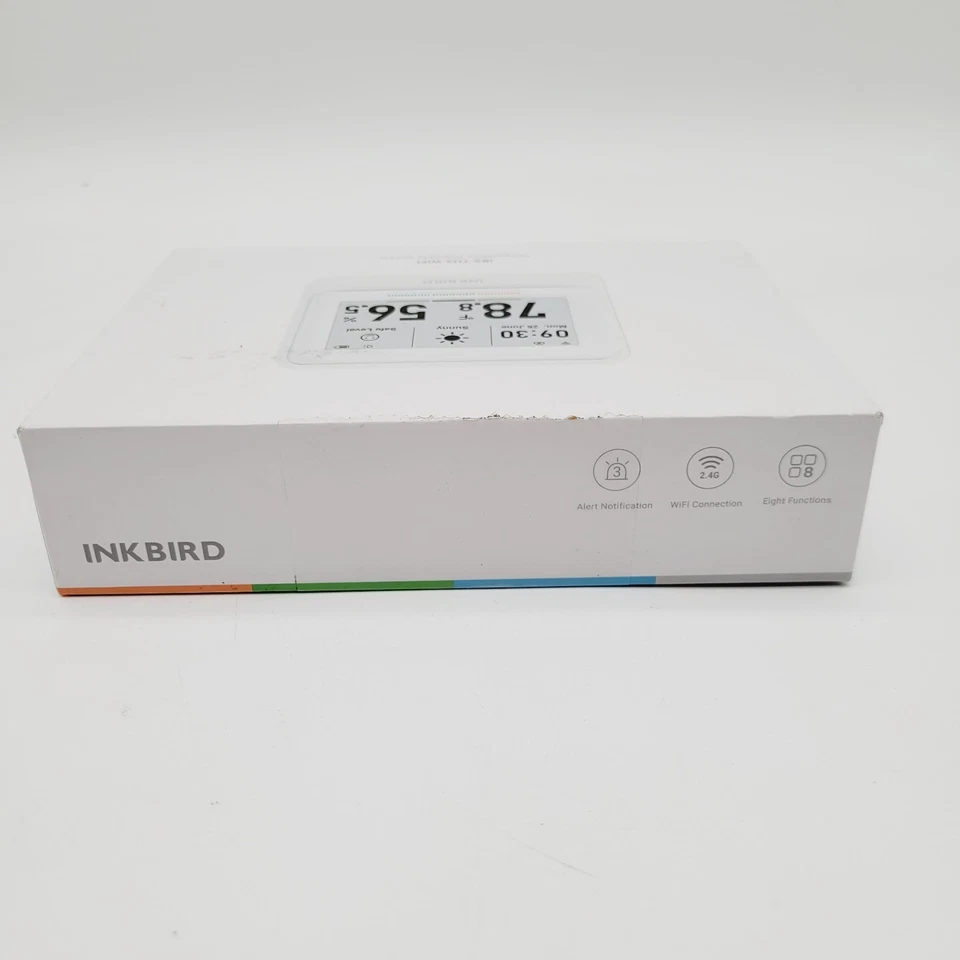 Inkbird Temperature Humidity Sensor Model IBS-TH5-WiFi 2000 mAh - White - Image 4 of 4