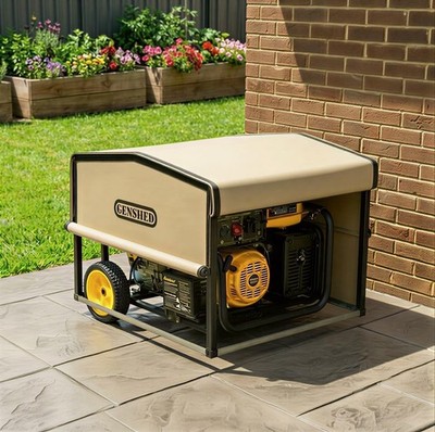 Generator Shed For Storing & Running Generator Outdoor - Combining Generator Cov