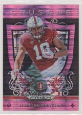 2019 Panini Prizm Draft Crusade Pink Pulsar Prizm JJ Arcega-Whiteside #11 wd9