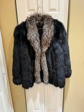 EXTRAORDINARY MINK FUR COAT SIZE LARGE
