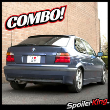 Duckbill Trunk Roof Spoiler Visor Fits Bmw E36 Compact 1994-2000 284kc284r