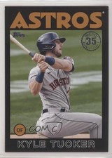 2021 Update 1986 Topps Baseball 35th Anniversary Black 124/299 Kyle Tucker 0r2f