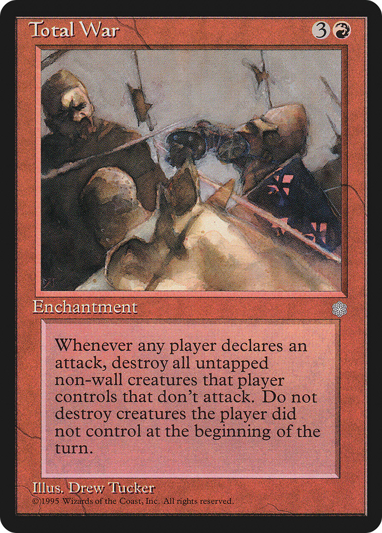 Total War (HP) Ice Age ICE Magic MTG