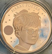 2022 Royal Mint Harry Potter £2 1oz Silver Proof Coin Box COA 25 Years Magic