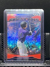 Charlie Condon 2025 Prizm Fireworks Red Prizm #158/199 #8 Rockies