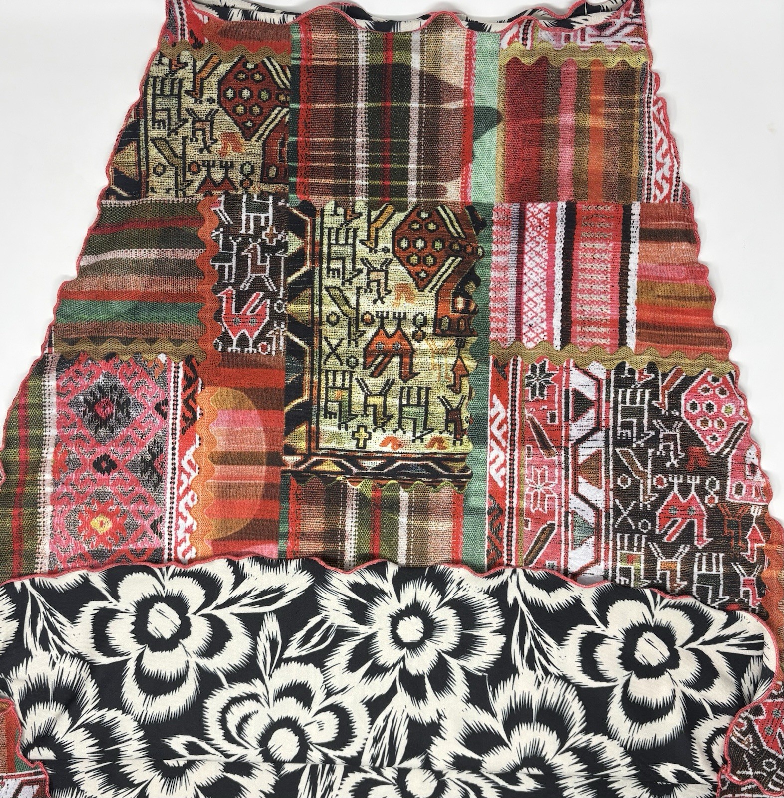 Haystacks Reversible Colorful Patterned Women's A… - image 2